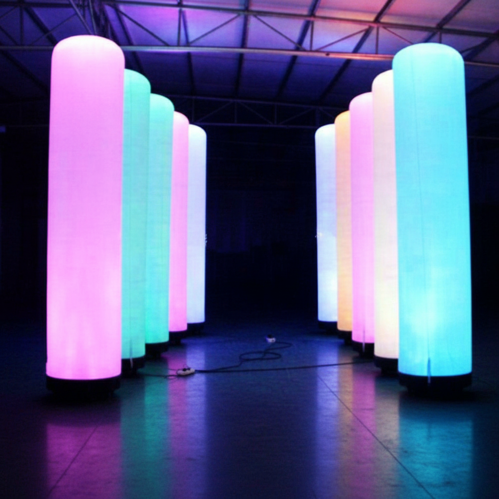 Customised LED Inflatables = Light-up (Priced To Order)