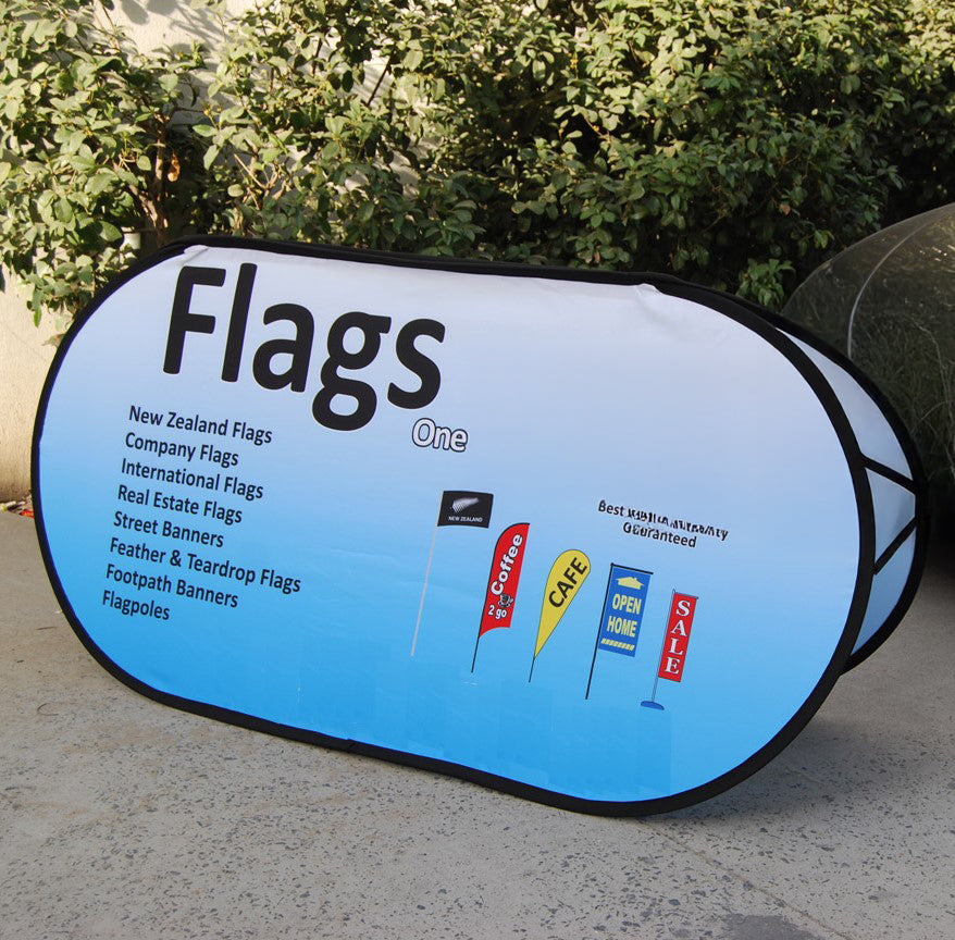 Horizontal Pop-Up Banner