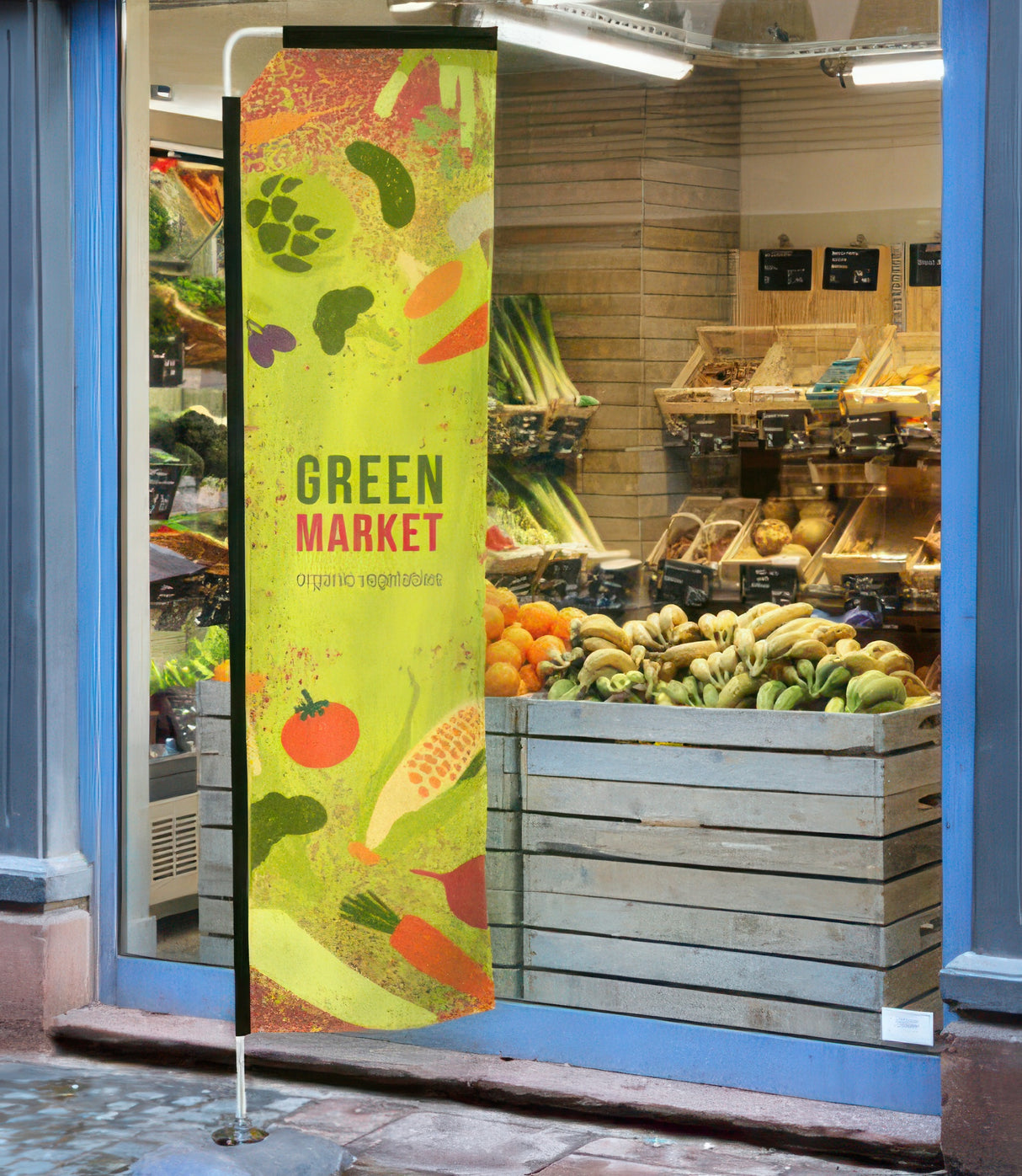 2.1 Metre / 7 Foot Rectangle Flag
