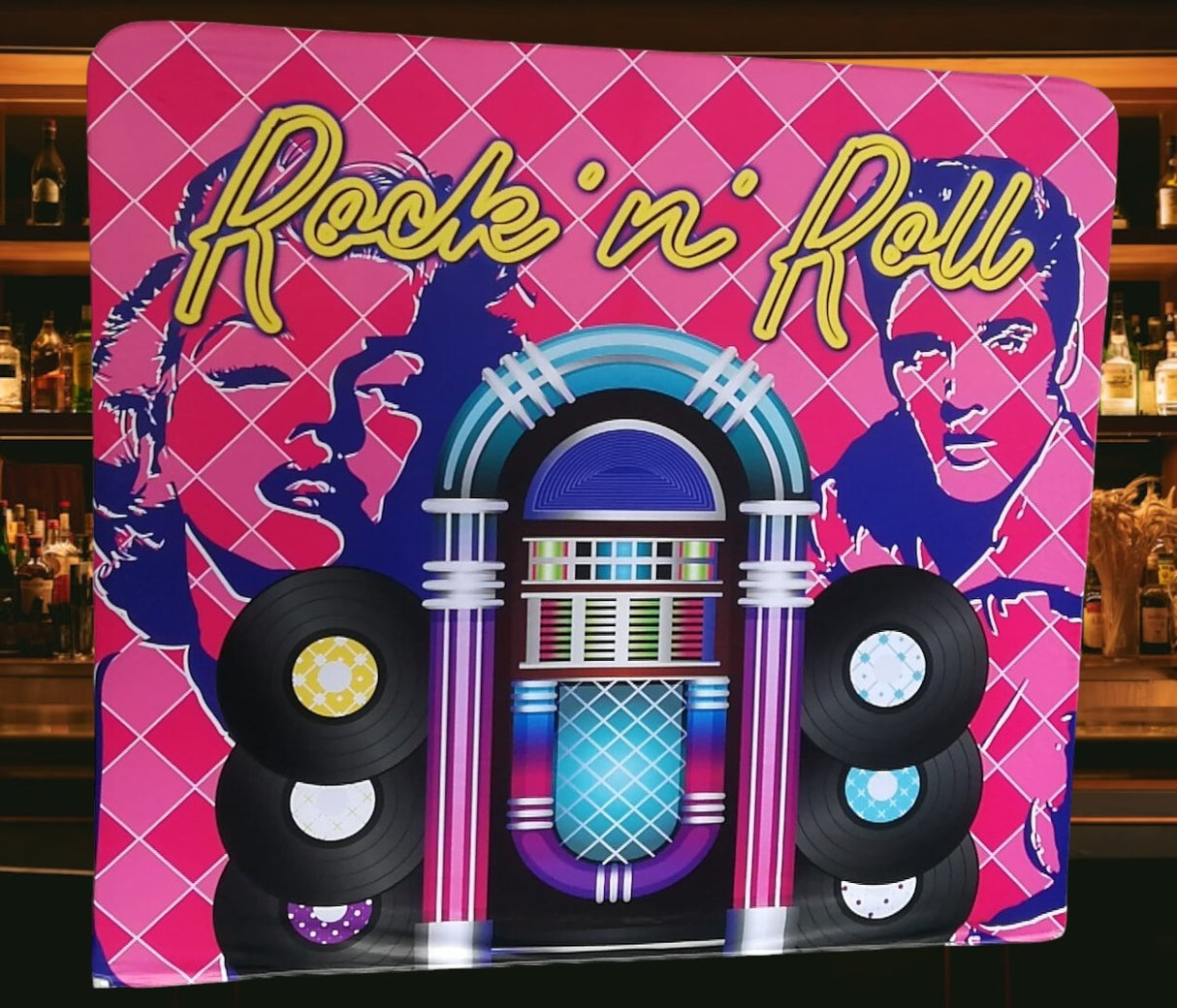 2.4M W x 2.2M H Media Wall