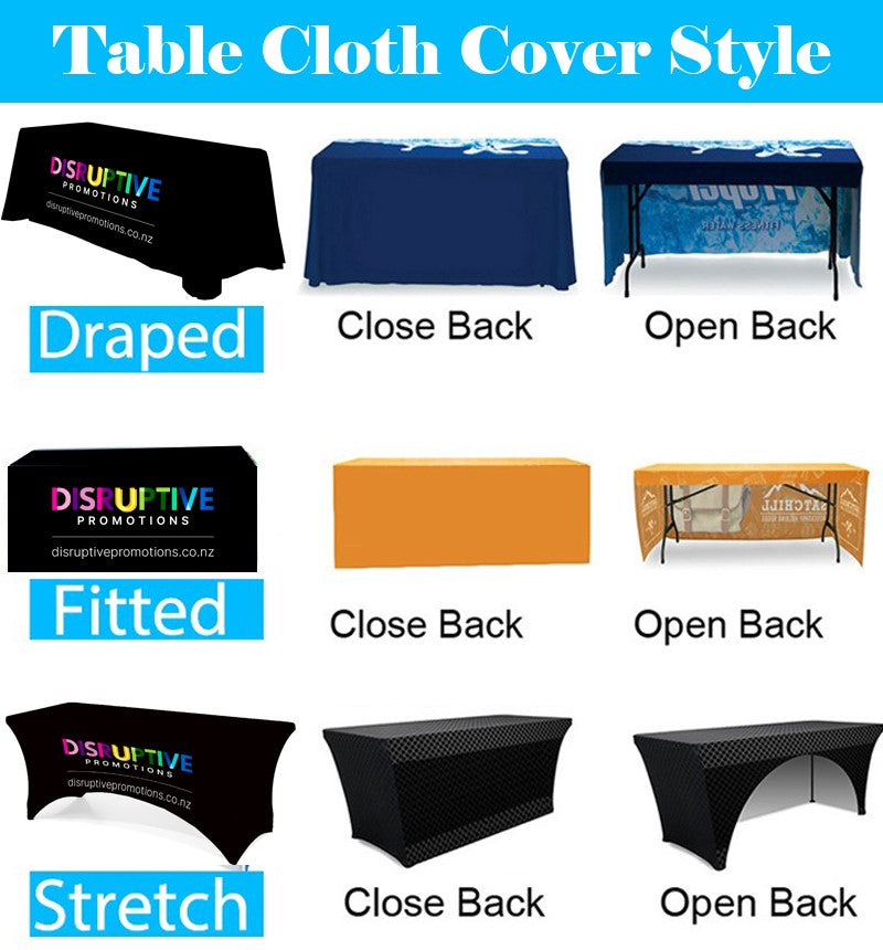 241cm / 8 Foot Fitted Table Cloth