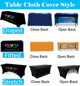 241cm / 8 Foot Fitted Table Cloth