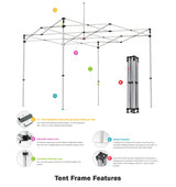 3m x 6m / 10FT x 20FT Marquee Options (7 Different Packages)