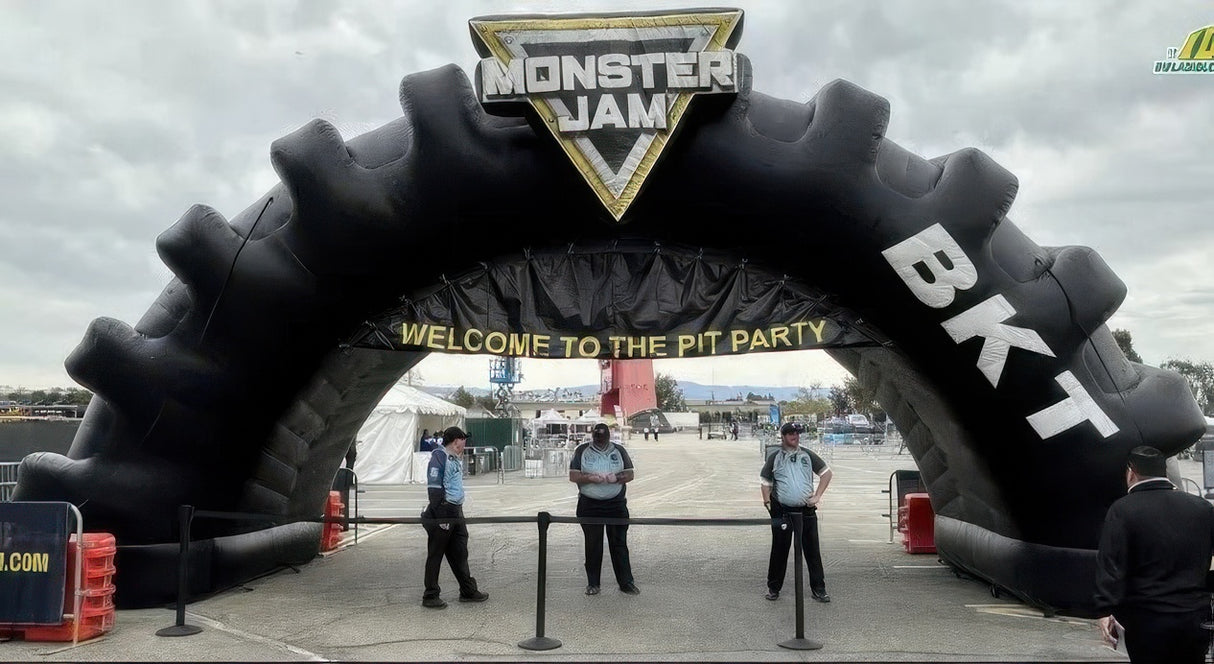 Customised Inflatable Arch with Branding (Price on Request)