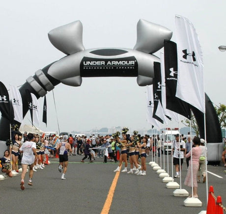 Customised Inflatable Arch with Branding (Price on Request)