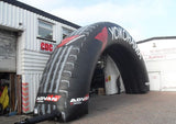 Customised Inflatable Arch with Branding (Price on Request)